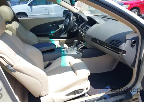 2005 BMW 6 Series 645Ci from USA, damaged, VIN WBAEH73485B191777